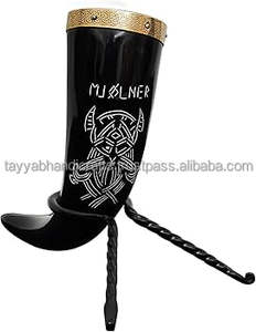 Cuerno de Buey para Beber de la Mejor Calidad y Buen Precio, Cuerno Vikingo Natural para Beber - Product Image 2