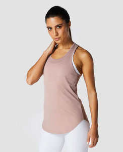 Best Solid Women's Tank <b>Tops</b> Streetwear 100% Cotton Lightweight Women's Tank <b>Tops</b> Customized Logo Printing - Product Image 4