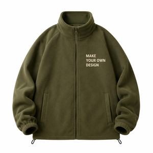 <b>Men</b> Fleece <b>Jacket</b> Full Zip Soft <b>Warm</b> Winter Coat Outdoor Hiking Camping Casual Everyday Wear Use and reasonable prices - Product Image 4
