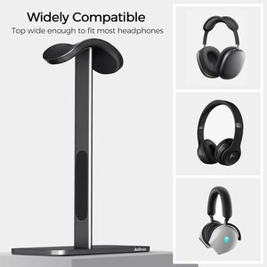 Supporto per Cuffie in Alluminio per Airpods Max con Modalità Sleep, Cuscinetto Protettivo Antiscivolo in Pelle, Accessorio Porta Cuffie - Product Image 3