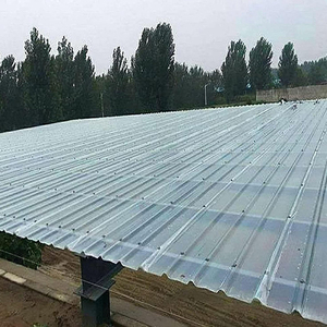 Panel de Techo Transparente de Plástico Reforzado con Fibra (FRP) de 1.5 mm de Espesor, Lámina Corrugada Fácil de Cortar - Product Image 5