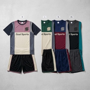 High Quality Wholesale Free Custom Made <b>Soccer</b> Jerseys 100% Polyester Breathable Quick Dry Short Custom Team Cheap Price Low MOQ - Product Image 3