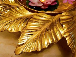 Cuenco Urli de Metal para Flores Flotantes y Velas, Decorativo para el Hogar, Decoración Festiva Diwali, Centro de Mesa - Product Image 2