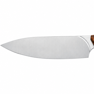 Couteaux de chef en acier inoxydable faits à la main avec manche en bois, lame professionnelle tranchante, couteaux de cuisine pour couper la viande et les légumes - Product Image 6
