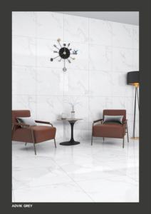 กระเบื้องพอร์ซเลนเคลือบเงาพรีเมียม ขนาด 600x600 มม. 60x60 ซม. 24x24 นิ้ว ผิวเซรามิกวิทริฟายด์ขัดเงา ทนทาน ใช้ปูพื้นและผนังภายใน - Product Image 2