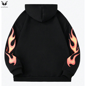 Sudadera con capucha estampada para hombre, ropa deportiva transpirable para gimnasio y fitness, sudaderas con capucha para hombre - Product Image 2