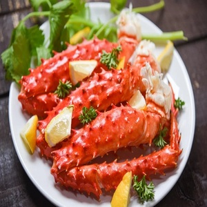 Patas de Cangrejo Rojo Congeladas Premium, Ricas en Sabor, Carne Tierna, Producto de Mariscos para Restaurantes y Mercados Minoristas - Product Image 1