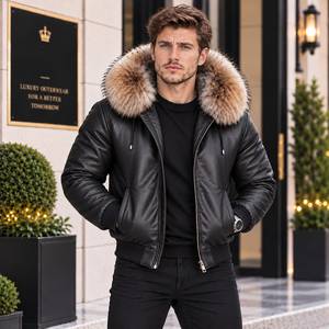 Chaqueta de Cuero para Hombre, Moda |   Chaqueta de Cuero para Hombre, Moda |   Chaqueta de Cuero para Hombre a la Moda |   Chaqueta de cuero para hombre |   Chaqueta de Cuero para Hombre - Product Image 3