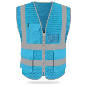 Gilet de travail haute visibilité de qualité supérieure à vendre, design léger et ajustable, conçu pour les hommes et les jeunes. - Product Image 3