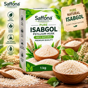 Saffona Remedies, Polvo de Psyllium Isabgol, 1 kg, Ingrediente Alimenticio Puro a Base de Plantas Secas para Cocinar y Hornear - Product Image 5