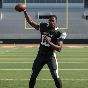 Uniforme de fútbol americano personalizado por sublimación OEM ODM para hombre, de secado rápido y absorbente de sudor. - Product Image 6