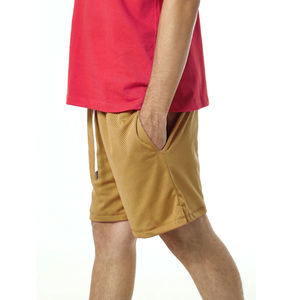 Shorts pour hommes en mélange de coton léger, décontractés, pour l'été, coupe confortable et décontractée, taille élastique, pour tous les jours - Product Image 2