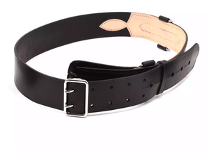 Black Style Belt & Strap Set – <b>Leather</b> Cross Belt <b>Harness</b> for Formal Ceremonial & Cosplay Use - Product Image 5