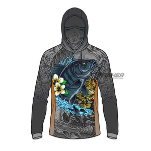 Camisa Larga de Pesca Impermeable de Secado Rápido y Protección UV al por Mayor, de Spandex/Poliéster, Ropa de Moda para Adultos, Fabricante Exportador - Product Image 6