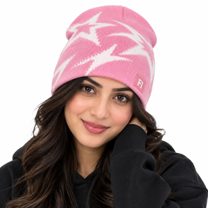 Gorros de Punto Jacquard Unisex al por Mayor, Gorro de Invierno con Logotipo Personalizado, Diseño Gráfico, Gorra de Calavera Estilo Urbano, Proveedor de Moda B2B en EE. UU. - Product Image 2
