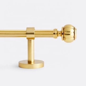 Perchero de techo decorativo de latón, desmontable, con acabado dorado, para ropa, para dormitorio o habitación de invitados - Product Image 5