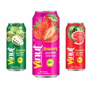VINUT Vietnam Juice Drink 490ml Variedad de sabores, con pulpa, sin azúcar, OEM/ODM, etiqueta privada Vietnam - Product Image 1