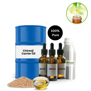 AROMAAZ INTERNATIONAL Fabricant et Fournisseur Indien d'Huile Végétale Biologique de Chironji pour Soins Corporels, Aromathérapie, Beauté des Cheveux et Soins de la Peau - Product Image 3