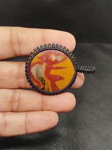 Pendentif Macramé Papillon, Cabochon de pierre précieuse, Lot en gros de pierres précieuses en vrac, Cabochon de pierre précieuse - Product Image 2