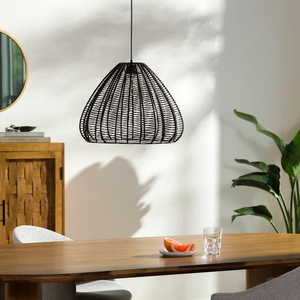Most Wanted Bamboo Rattan Hanging Lamp Artisan <b>Crafted</b> Ceiling <b>Light</b> for Interior Decoration - Product Image 2