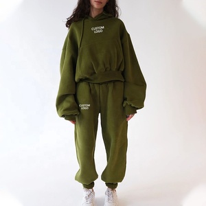 ชุดวอร์มผู้หญิงสั่งทำขายส่งปี 2027 ชุดวิ่งคุณภาพสูงสำหรับผู้หญิง ชุด 2 ชิ้น - Product Image 2