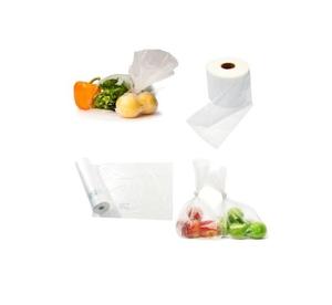 Sacs en plastique transparents pour légumes, personnalisés avec logo, parfaits pour l'exportation, vente en gros - Product Image 1