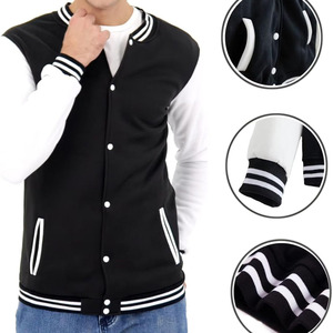 Customize Comfortable Winter <b>Warm</b> Long Sleeves <b>Men</b> Varsity <b>Jackets</b> High Quality Best Selling <b>Men</b> Varsity <b>Jacket</b> In Cheap Price - Product Image 6