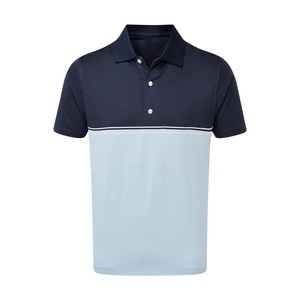 Polo de golf uni 100% polyester avec sublimation pour hommes polo de golf pour hommes avec logo brodé sur mesure pour hommes - Product Image 6