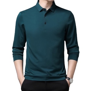 Camiseta Polo de manga larga de Año Nuevo, último modelo, para hombre, de primera clase, de calidad, bajo MOQ, precio barato, camiseta Polo de moda para hombre - Product Image 6