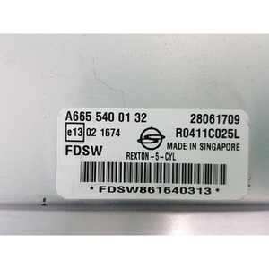 โมดูลควบคุมเครื่องยนต์ (ECU) รีแลกซ์ตัน ปี 2006-2012 มือสอง ของแท้ รหัส 6655400132 - Product Image 4