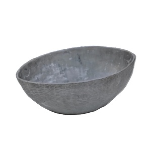 Cuenco de Metal Vintage para servir comida a un precio más bajo, cuenco para servir comida rápida, vajilla única, accesorios decorativos para utensilios de cocina - Product Image 1