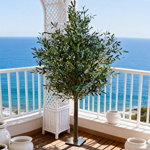 Olivos artificiales, decoración de árboles y grandes adornos para árboles pueden ser utilizados para decorar tiendas de ropa y paisajes de hoteles. - Product Image 3