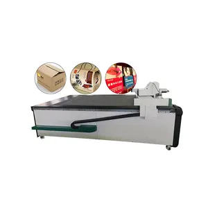 Máquina de corte rotatoria para caja corrugada, cortador cnc de cartón, cortador plano, hecho en China