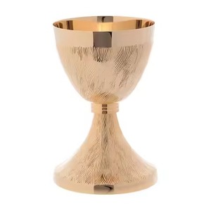 Cáliz Religioso Premium de Metal para Servicios Religiosos y Comunión - Product Image 5