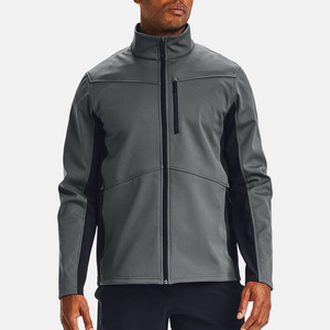 Veste Softshell Personnalisée Coupe-Vent à Col Montant pour Sports de Plein Air, Randonnée, Trekking en Montagne, Marque Privée, Faible MOQ - Product Image 3