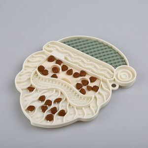 Silicone Pet Feeder Tray With <b>Partition</b> Slow Feeding Bowl For Wet Food Storage And Organization - Product Image 6