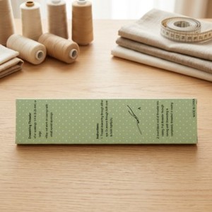 Enhebrador de cordones AA0193 |   Enhebrador de Hilo de Plástico, Herramienta de Costura Portátil para Máquina de Coser, Diseño de Puntos Verdes - Product Image 3