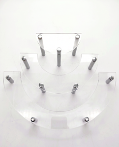 Nuevos Exhibidores Acrílicos Transparentes de 3 Niveles, Personalizados de Fábrica, Estilo Moderno para Hogar, Oficina, Supermercado y Panadería - Product Image 5