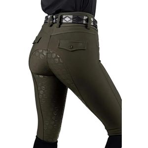 Pantalon d'équitation extensible 4 directions de haute qualité, leggings, collants, vêtements d'équitation en tissu technique au toucher doux - Product Image 1