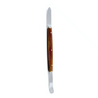 Couteau de coupe dentaire professionnel Fahen, grande spatule de modelage et de mélange de cire, instrument de laboratoire dentaire en acier inoxydable