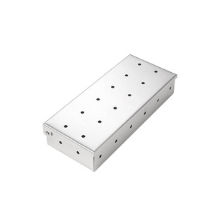 BBQA05 Fournitures de <span class=keywords><strong>barbecue</strong></span> d'extérieur pour viande fumée, Boîte de fumage carrée en acier inoxydable pour bacon, Générateur de fumée, Vente en gros transfrontalière - Product Image 1