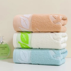 Toalla de Mano de Primera Calidad, Transpirable, de Algodón, de Secado Rápido, Altamente Absorbente, Toalla de Baño al por Mayor a Bajo Precio, Algodón Jacquard Floral - Product Image 1