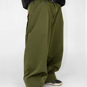 Pantalones de Esquí Personalizados Estilo Hip Hop Urbano con Cierre de Cremallera, Cintura Elástica, Corte Holgado, Impermeables y de Secado Rápido para Hombre - Product Image 5