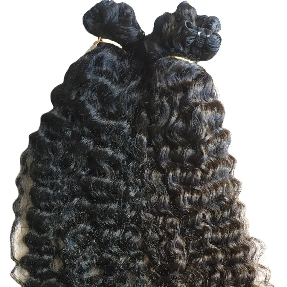 Toptan doğal saç ürünü siyah kadınlar için, çift çekilmiş bakire saç demetleri, Afro Kinky kıvırcık insan saçı uzatma