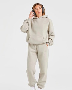 Solid Color Loose High Waist <b>Drawstring</b> Casual Sports <b>Trousers</b> Women Plus Size Custom Jogger Sweatpants for women - Product Image 3