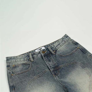 Nuevos Jeans Ajustados de Diseño Personalizado para Hombre, Pantalones Vaqueros de Mezclilla de Alta Calidad a Bajo Precio 2026 - Product Image 3