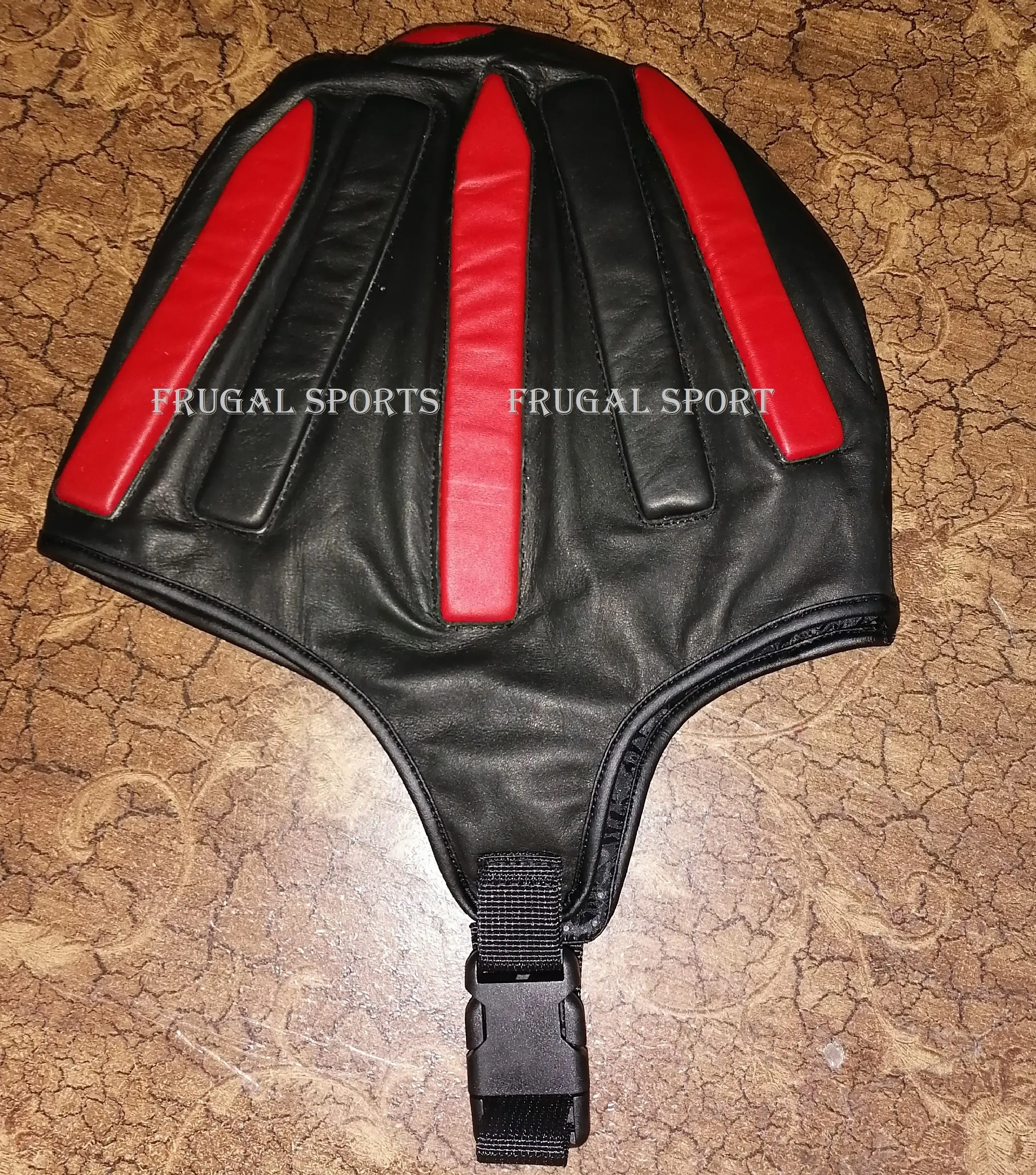 Skydive Leather cookies Helmet Custom design For Head protection inside eva foam and lining