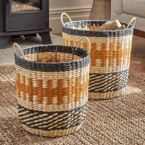 Cestas tejidas a mano al por mayor, directamente del productor, cesta de almacenamiento de jacinto de agua, artículos esenciales para el hogar y regalos. - Product Image 6