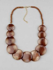 Collier pendentif en résine d'art abstrait fait main, bijou époxy coloré, accessoire de mode créatif - Product Image 6