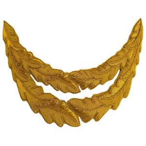 Wholesale Handmade Badges Custom Logo 100% Wire Print High Quality Embroidery for Uniforms Badges - Product Image 1